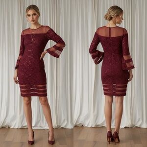 chinese dress ladies Long Formal Dress: Betsy and Adam A26972 Black / 0 main image 0